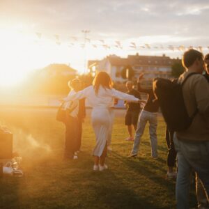 Mobiles DJ-System auf Veranstaltungsgelände