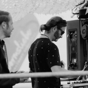 DJ Trailer im Einsatz bei einer Feier