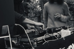 The DJ Trailer auf einer Outdoor-Location in Worms
